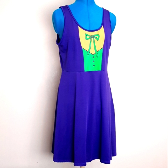 DC Comics | Dresses | Dc Comics Joker Dress | Poshmark